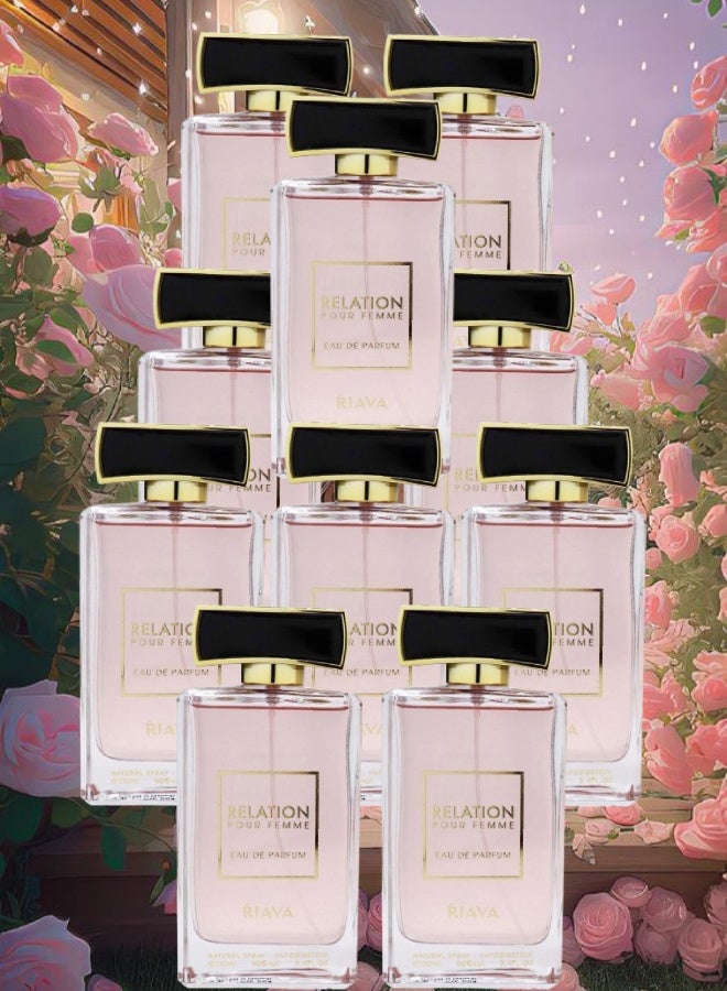 ريافا 10 قطع عطر ريليشن 100مل - Image 1